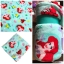 ผ้าห่ม Ariel, Flounder, and Sebastian fleece throw