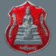 เหรียญ หลวงพ่อโสธร วัดโสธรวรารามวรวิหาร จ.ฉะเชิงเทรา รุ่นสร้างพระอุโบสถหลังใหม่ เนื้อเงินลงยาสีแดง ปี 2538