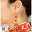 รหัส ต่างหูจีนโบราณ : TR123 ต่างหูจีนโบราณ พร้อมส่ง เครื่องประดับชุดกี่เพ้า ชุดยกน้ำชา เครื่องประดับผมจีน สวย หรูหรา สะกดทุกสายตา