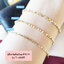 สร้อยข้อมือเงินแท้92.5% ชุบ 2K ลายเหลี่ยมสลับตัดลาย ยาว 6-7 นิ้ว(งานอิตาลี)