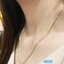 สร้อยคอเงินแท้92.5% งานชุบ 2 กษัตริย์ ลายมูนคัท/เม็ดมะยมตัดลาย ลายขายดี เล่นแสงดี (สร้อยงานอิตาลี)