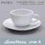 ถ้วยกาแฟคาปูชิโน่ 220 มล. + จานรอง # 1022190 / 1012001 PATRA ( Oriental )
