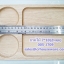 ถาดไม้ ขนาด 7*10 นิ้ว(2 หลุม) Wood tray size 7*10 inches Code: 005-J709