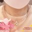 โชคเกอร์เงินแท้92.5% ชุบ 3 กษัตริย์ 5 เกลียวลาย Omega เกลียวตัดลาย ยาว 16-18 นิ้ว(งานอิตาลี)