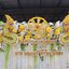 Backdropงานอุปสมบท ขนาด3.6เมตร