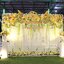 Backdropงานอุปสมบท ขนาด3.6เมตร