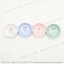 ถ้วยน้ำจิ้ม 3นิ้ว ตรายูนิก้า D943-3 สีครีมขาว ( ถ้วยน้ำปลา )
