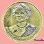 เหรียญทองแห่งสุขภาพดีถ้วนหน้า 10 Baht (HRH Princess Mother Srinagarindra: WHO's Health...) 1990