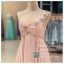 รหัส ชุดราตรี :PF157 ชุดราตรีสั้นไหล่เฉียงตกแต่งคริสตัล สีชมพูกะปิ ชุดไปงานแต่งงานจับจีบช่วงอก เล่นระดับที่กระโปรงสวยเก๋มากๆ เหมาะสำหรับงานแต่งงาน งานกลางคืน กาล่าดินเนอร์แบบเริ่ดๆ