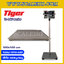 เครื่องชั่งน้ำหนักดิจิตอล พิกัด 500kg ความละเอียด 50g เครื่องชั่งน้ำหนักหัวอ่านสแตนเลสพร้อม U-Disk ยี่ห้อ TIGER รุ่น TI-05U ขนาดแท่นชั่ง 100*100 cm แถมฟรี !! FLASH DRIVE