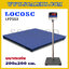 เครื่องชั่งดิจิตอล เครื่องชั่ง 2 ตัน ขนาดแท่น 200x200 cm. พิกัดน้ำหนัก ตั้งแต่ 1000-3000 กิโลกรัม ยี่ห้อ LOCOSC รุ่น LP7553