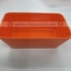 ถ้วยทรงสี่เหลี่ยม 3*5 นิ้ว สีส้ม 017-D989-5-3