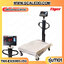 เครื่องชั่งน้ำหนักดิจิตอล(มีล้อเข็น) พิกัด150kg ความละเอียด 10g ยี่ห้อ TIGER รุ่น TI-01 ขนาดแท่นชั่ง50x60cm (เครื่องชั่งผ่านตรวจรับรองจากสำนักชั่งตวงวัด)