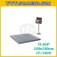 เครื่องชั่งน้ำหนักแบบมีBuilt-In Printer เครื่องชั่ง1000kg ตาชั่ง1ตัน เครื่องชั่งน้ำหนักตั้งพื้น1ตัน พิกัด 1000kg ความละเอียด 0.1kg ขนาดแท่น150x150cm. ยี่ห้อ TIGER รุ่น TI-02P (เครื่องชั่งผ่านตรวจรับรองจากสำนักชั่งตวงวัด)