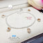 สร้อยข้อมือเงินแท้92.5% ร้อยตุ้งติ้งดอกไม้พลอยสี-สีเชมเปญ(เหลืองนวลๆ) Free size 6.0-6.7 นิ้ว เหมาะสำหรับเด็กและผู้ใหญ่ค่ะ (เรือนเงินแท้)