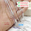 สร้อยคอเงินแท้92.5% ลาย snake8DC-8เหลี่ยม เส้นจิ๋ว 16-24 นิ้ว(งานอิตาลี)
