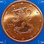 เหรียญ เงินตรา ประเทศ ฟินแลนด์ Euro Cent (The Heraldic Lion of the Coat of Arms of Finland) 2004