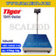 เครื่องชั่งน้ำหนักดิจิตอล พิกัด150kg ความละเอียด 10g ยี่ห้อ TIGER รุ่น TI-01 ขนาดแท่นชั่ง 80*80cm (เครื่องชั่งผ่านตรวจรับรองจากสำนักชั่งตวงวัด)