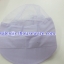 หมวกทรงแก็บด้านหลังเป็นตะข่าย มีระบาย สีขาว 044-TMV-2098