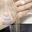 สร้อยคอเงินแท้92.5% ชุบสีทองทั้งเส้น ลายกล่อง เส้นจิ๋ว ยาว 16-24 นิ้ว(BOX)(สร้อยงานอิตาลี)