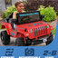 รถแบตเตอรี่ Power Wheels Jeep Wrangler - Toddler Toy with Driving Sounds