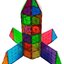 MAGNA-TILES Classic 100-Piece Magnetic Construction Set