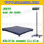 เครื่องชั่งดิจิตอล10ตัน ขนาดแท่น 150x150cm. ตาชั่งดิจิตอล10ตัน พิกัดน้ำหนัก 10ตัน ค่าละเอียด 2กิโลกรัม ยี่ห้อ JADEVER รุ่น JWI-700WII