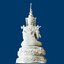 พระแก้วมรกตลอยองค์ จัดสร้างโดย ร.พ.ศิริราช พ.ศ.2545 เนื้อเงิน