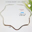 CHOCKER เงินแท้92.5% แบบแข็ง ทรงตัวได้ดี หน้ากว้าง 4 mm. หนัก 2.1 บาทตัน ยาว 16 นิ้ว(งานไทย)
