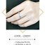 แหวนเงินแท้92.5% แหวนประดับเพชร cz นพเก้า รอบวง 2 ชั้น size 5-10 (เรือนเงินแท้)