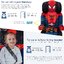 คาร์ซีทสำหรับเด็กโต KidsEmbrace 2-in-1 Forward-Facing Harness Booster Seat, Spiderman