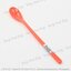 ( 12 ชิ้น ) ช้อนเมลามิน ด้ามยาว คละสี SP830 ตรา Flower ware