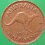 เหรียญ เงินตรา ประเทศ ออสเตรเลีย Penny 1954
