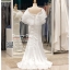 รหัส ชุดราตรียาว :BB144 ชุดแซก ชุดราตรียาวสีขาวมีแขนงานสวยมากๆ เปิดไหล่ เรียบหรู ประดับคริสตัสที่เอวเพิ่มความหรูหร่า