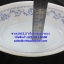 ชามเปล 11.5" เนื้อมุก ลายลานนา 025-LD-LN100