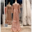 รหัส ชุดราตรีคนอ้วน : PFL089 ชุดไปงานแต่ง แบบมีแขน ชุดไปงานแต่งงานกลางคืน คนอ้วนใส่สวย ไฮโซมากค่ะ