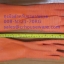 ถุงมือสำหรับอาหารทะเล 008-N321-70RG,Seafood Gripping Gloves,手套