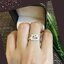 แหวนเงินแท้92.5% ประดับเพชร cz งานน่ารักๆ ค่ะ ใส่ติดมือได้ตลอดนะคะ size 5-10(เนื้อเงินแท้)