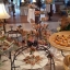 ขาตั้งจานและถ้วยเทียนรุ่นกรงนกเล็ก รวมจาน 1 ใบ และถ้วยแก้ว 3 ใบ Food display ( birdcage ) with 1 plate and 3 cups *small* code : 005-FFCD026S