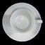 ถ้วยกาแฟ + จานรอง ความจุ 7 ออนซ์ ( 200 มล. ) # 0274/0213 ยี่ห้อ Royal porcelain ( รอยัล พอร์ซเลน )