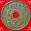 เหรียญ เงินตรา ประเทศ เดนมาร์ก Øre (N ♥ GJ) 1933