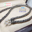 สร้อยคอเงินแท้92.5% สร้อยลายถักรมดำ งาน Handmade-ทำมือ หนัก 4.6 บาทยาว 24 นิ้ว(เนื้อเงินแท้)