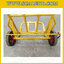 รถเข็นเหล็กสองล้อ แบบตรง รับน้ำหนัก 150 กก. สีเหลือง STX-150 ยี่ห้อ JUMBO รุ่น STX-150