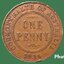 เหรียญ เงินตรา ประเทศ ออสเตรเลีย Penny 1936