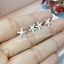 ต่างหูเงินแท้จิ๋ว ลายปลาดาว