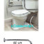 ราวจับกันลื่นล้ม โครเมียม-เหล็กชุป (ไม่เป็นสนิม) Code : 100-SS-01