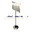 ป้ายเสียบกระดาษ Stainless Sign Stand 002-UC-150
