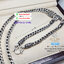 สร้อยคอเงินแท้92.5% สร้อยห้อยพระ 3 องค์ แบบรมดำ หนัก 3.6 บาทตัน ยาว 26 นิ้ว(งานไทย)