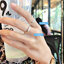 แหวนเงินแท้92.5% แหวนเกลี้ยงปลอกมีด แบบกลม หน้ากว้าง 3mm.(เนื้อเงินแท้)