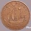 เหรียญ เงินตรา ประเทศ สหราชอาณาจักรบริเตนใหญ่และไอร์แลนด์เหนือ Penny (George VI) 1948